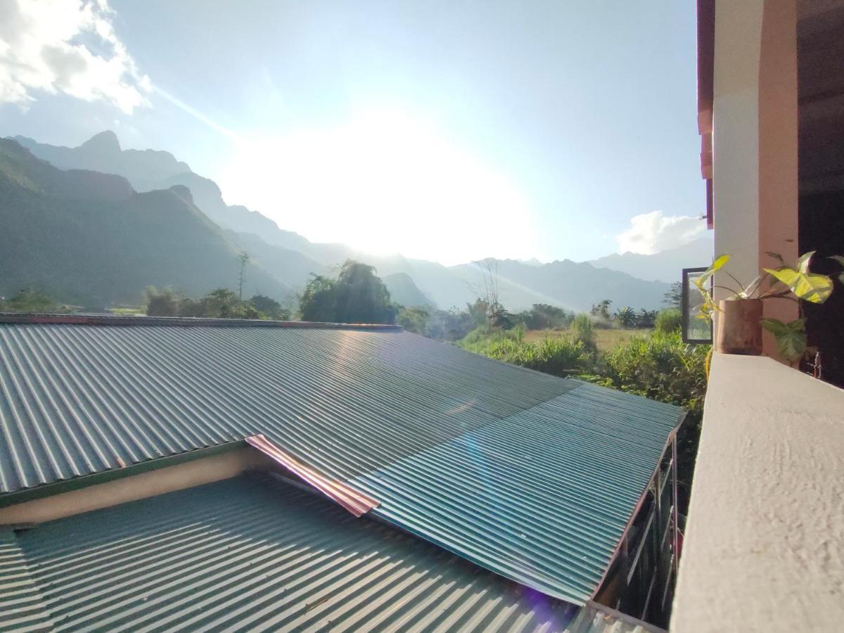 Du Gia View Homestay Làng Cac Eksteriør billede