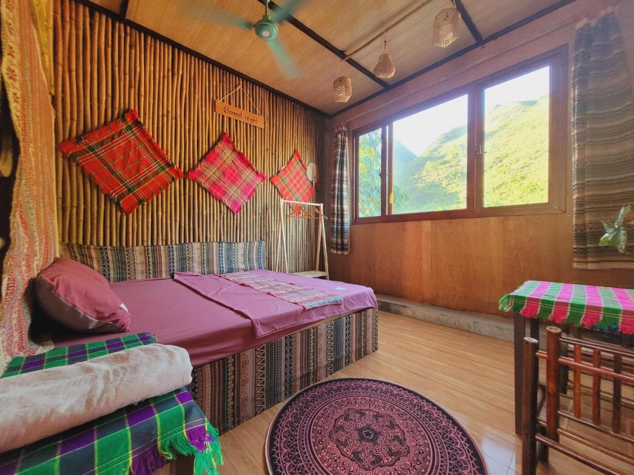 Du Gia View Homestay Làng Cac Eksteriør billede