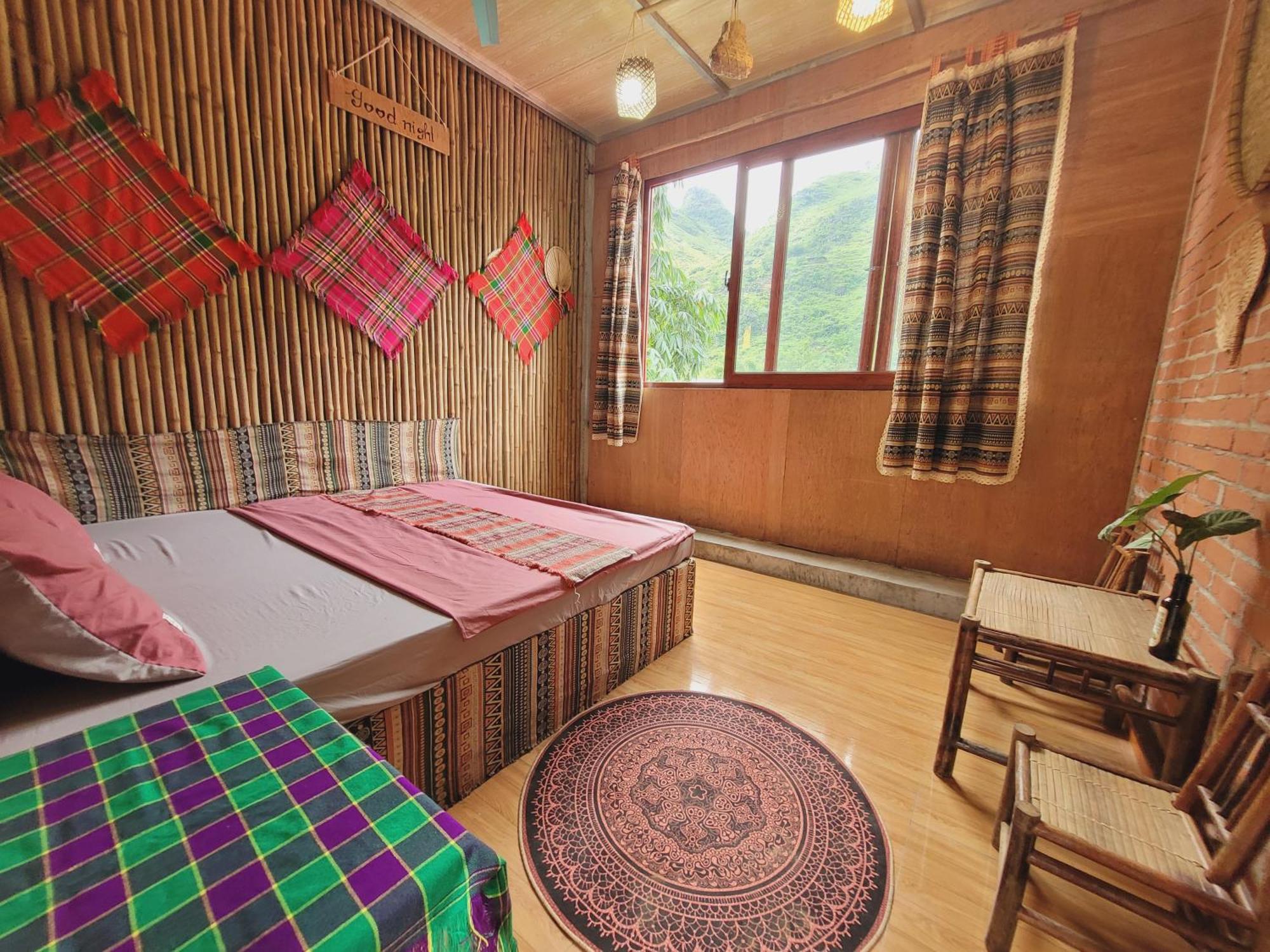 Du Gia View Homestay Làng Cac Eksteriør billede