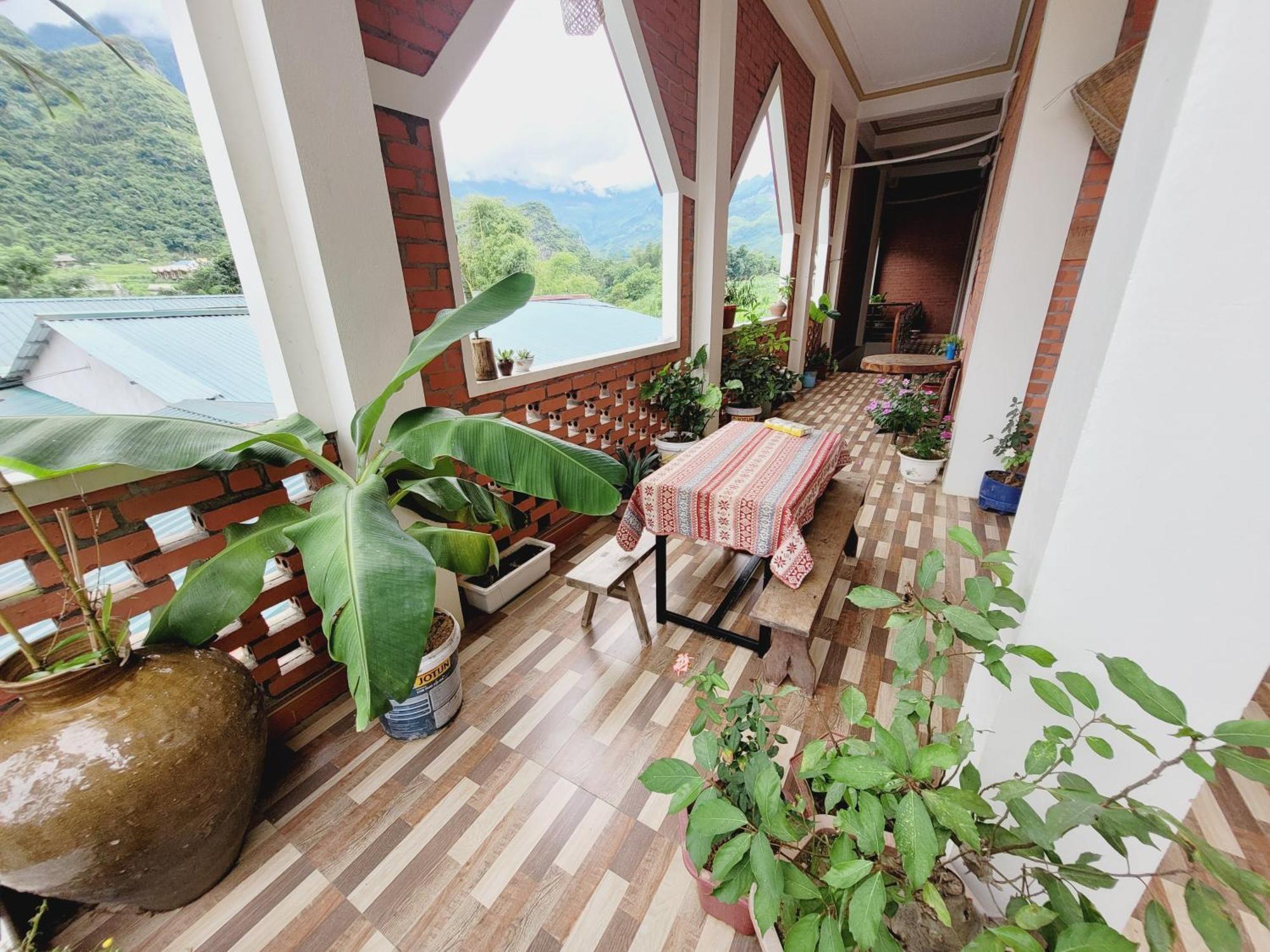 Du Gia View Homestay Làng Cac Eksteriør billede