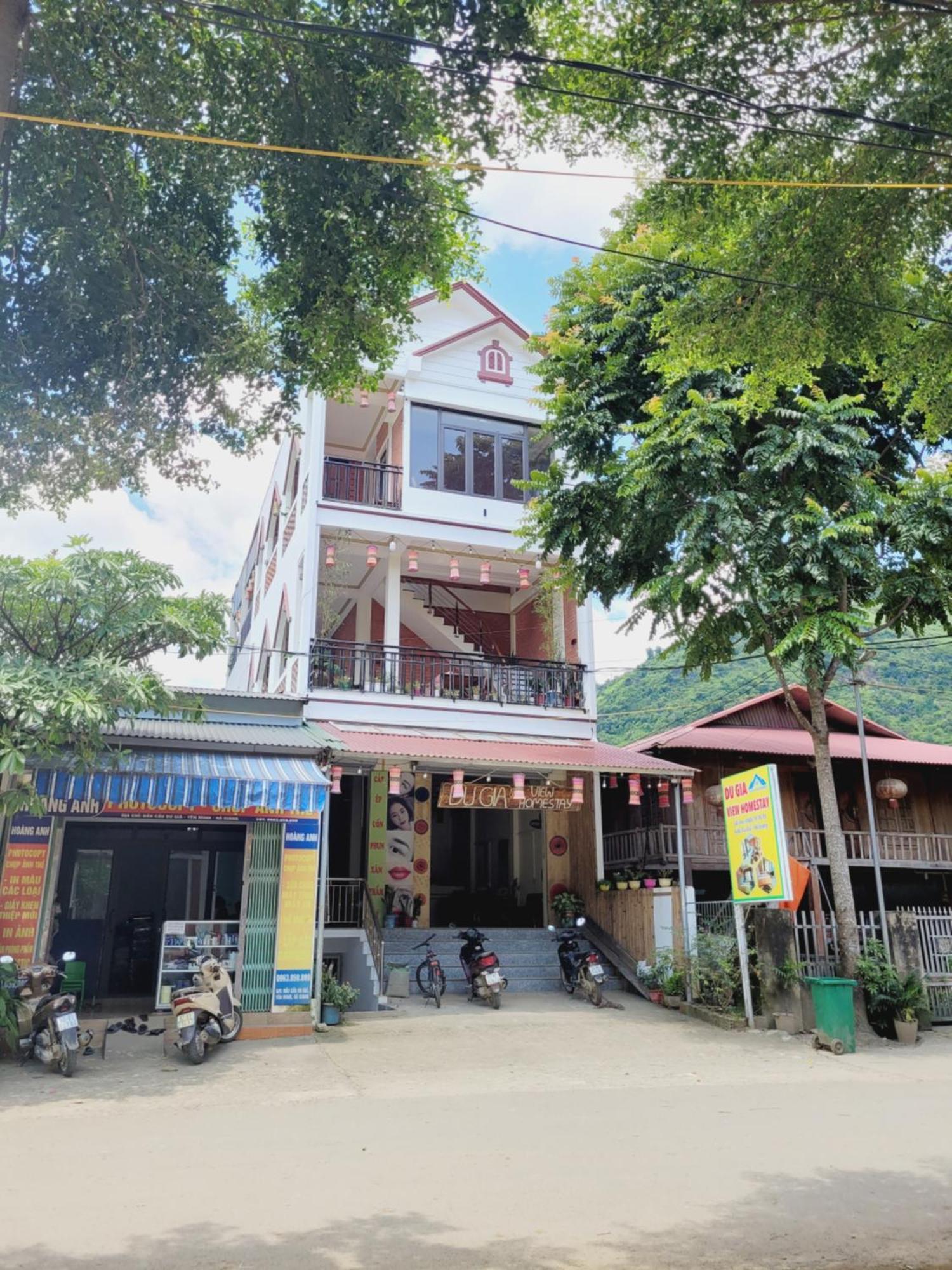 Du Gia View Homestay Làng Cac Eksteriør billede